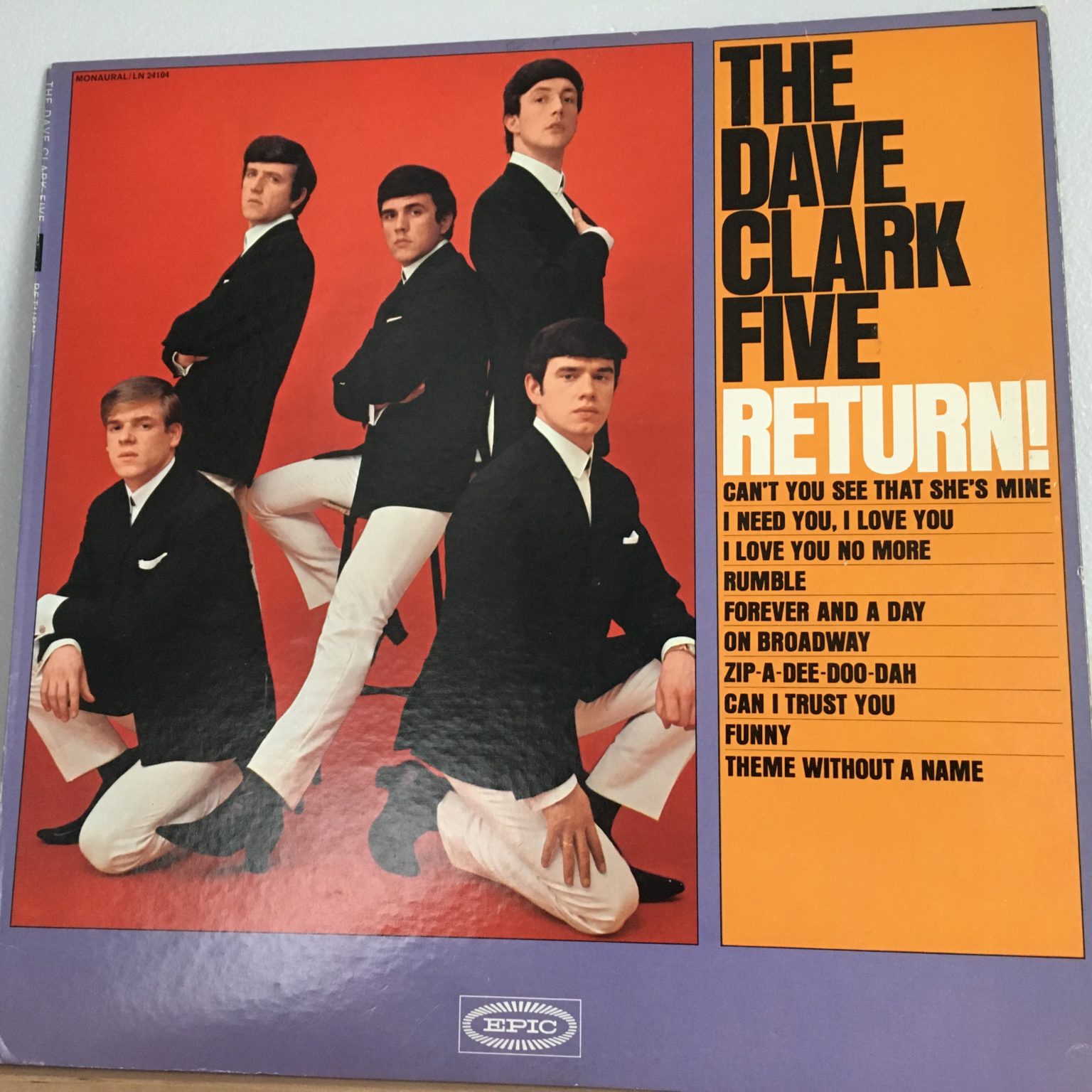 dave clark five shirt