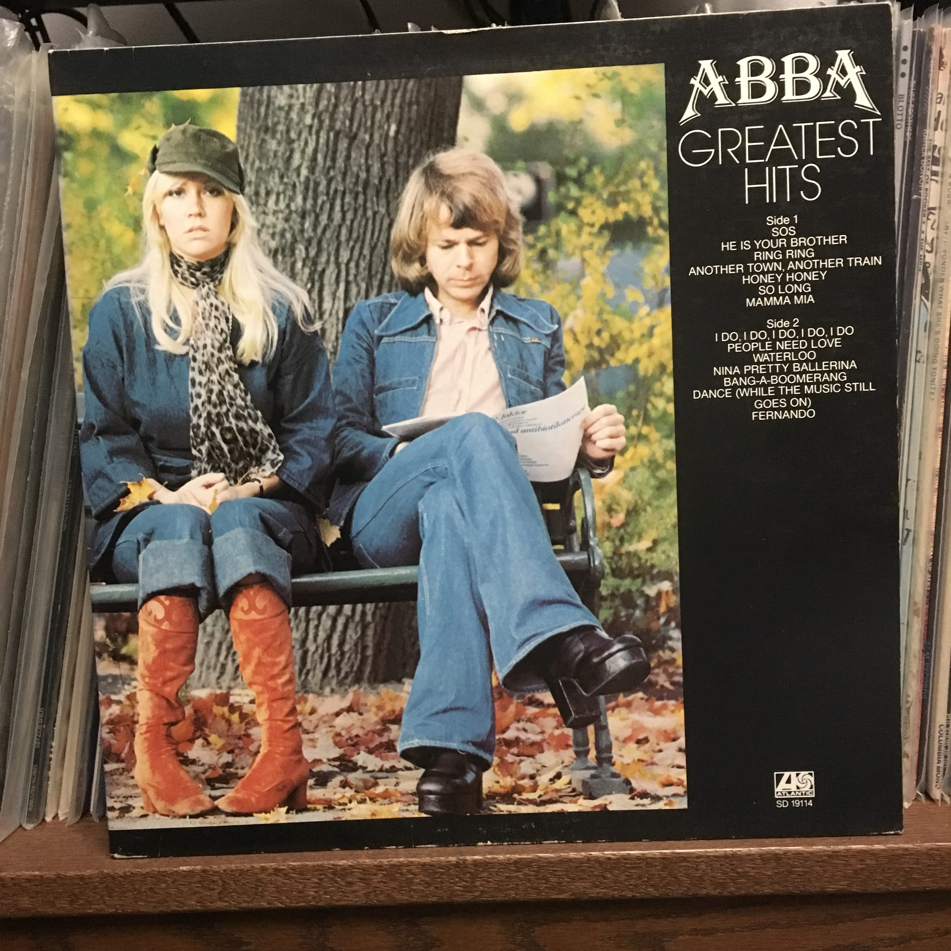 ABBA Greatest Hits Front Cover