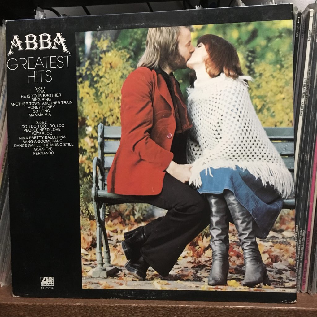 ABBA Greatest Hits Back Cover