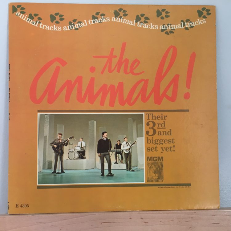 Animal Tracks US Front Cover