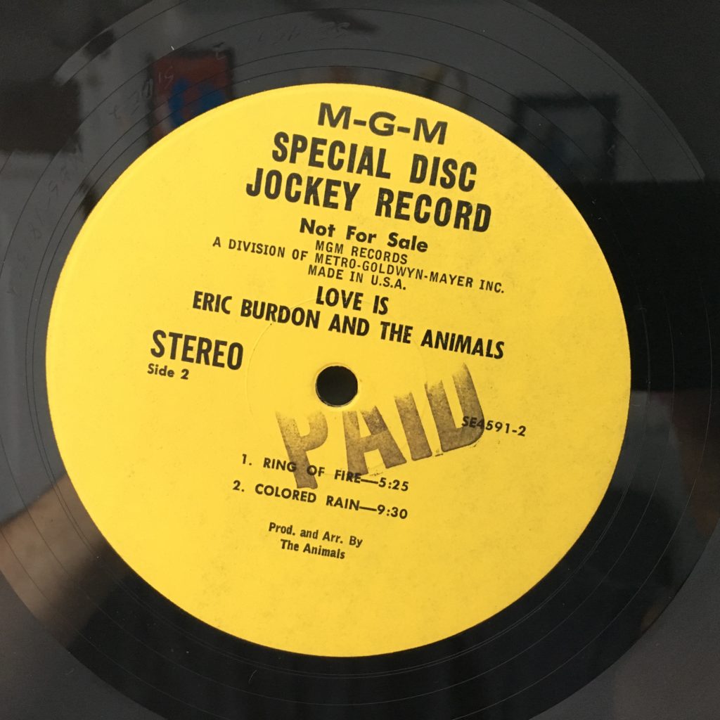 Special Disc Jockey Record - Paid