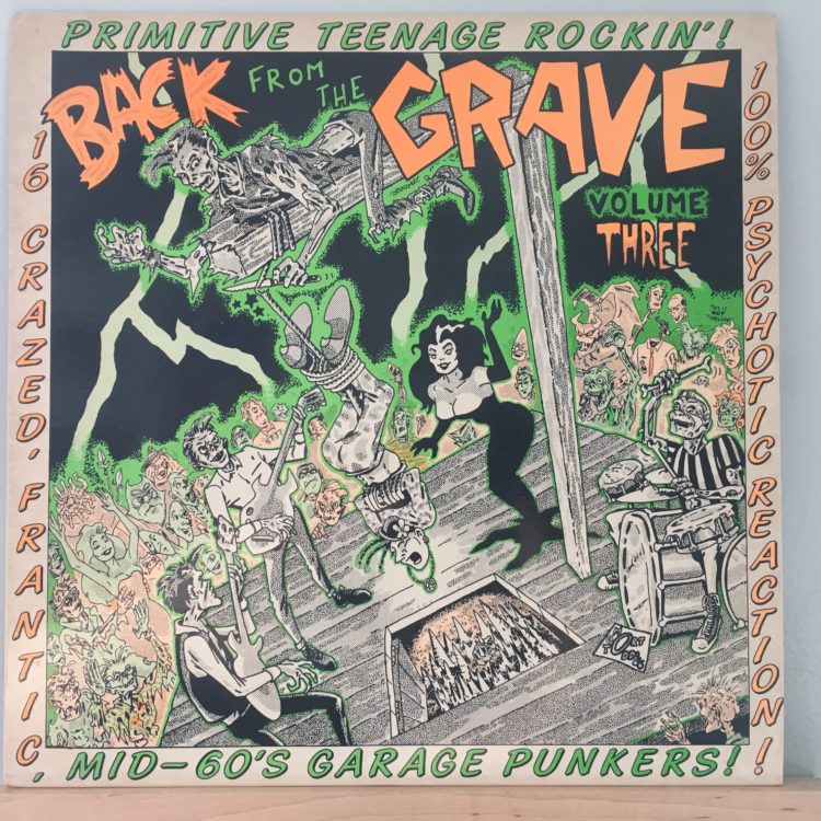 Back From the Grave Volume Three Front Cover