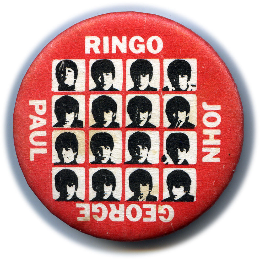 The Beatles - Hard Day's Night Button