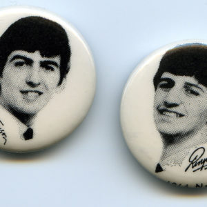 George and Ringo Buttons
