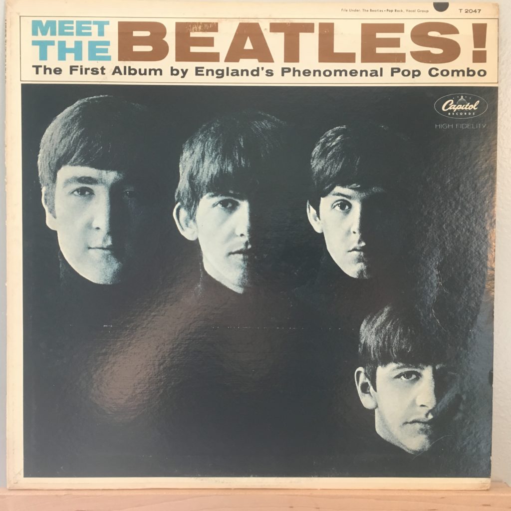 Meet The Beatles front cover