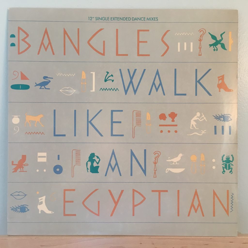 Walk Like An Egyptian 12" front cover