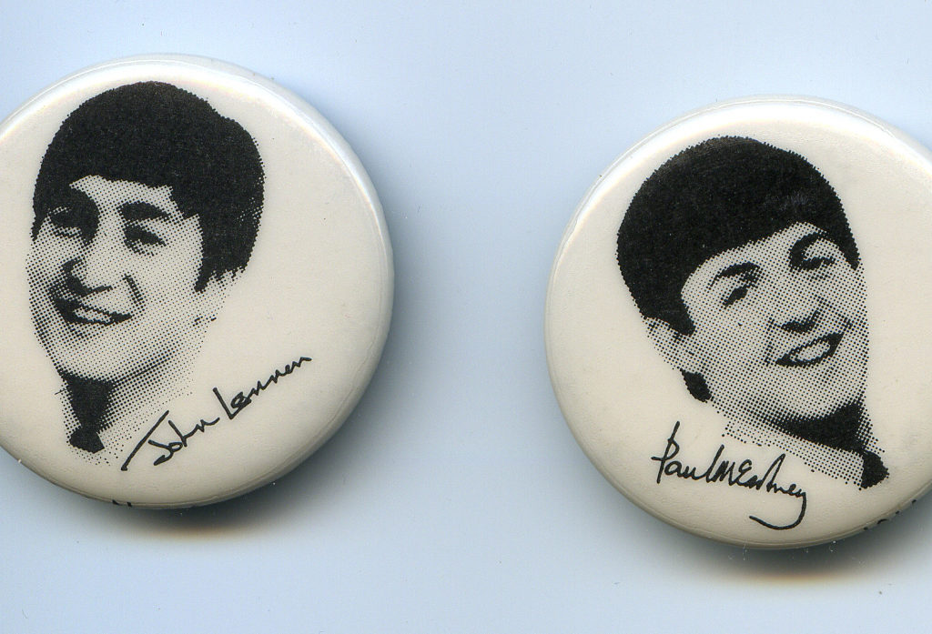 John and Paul buttons