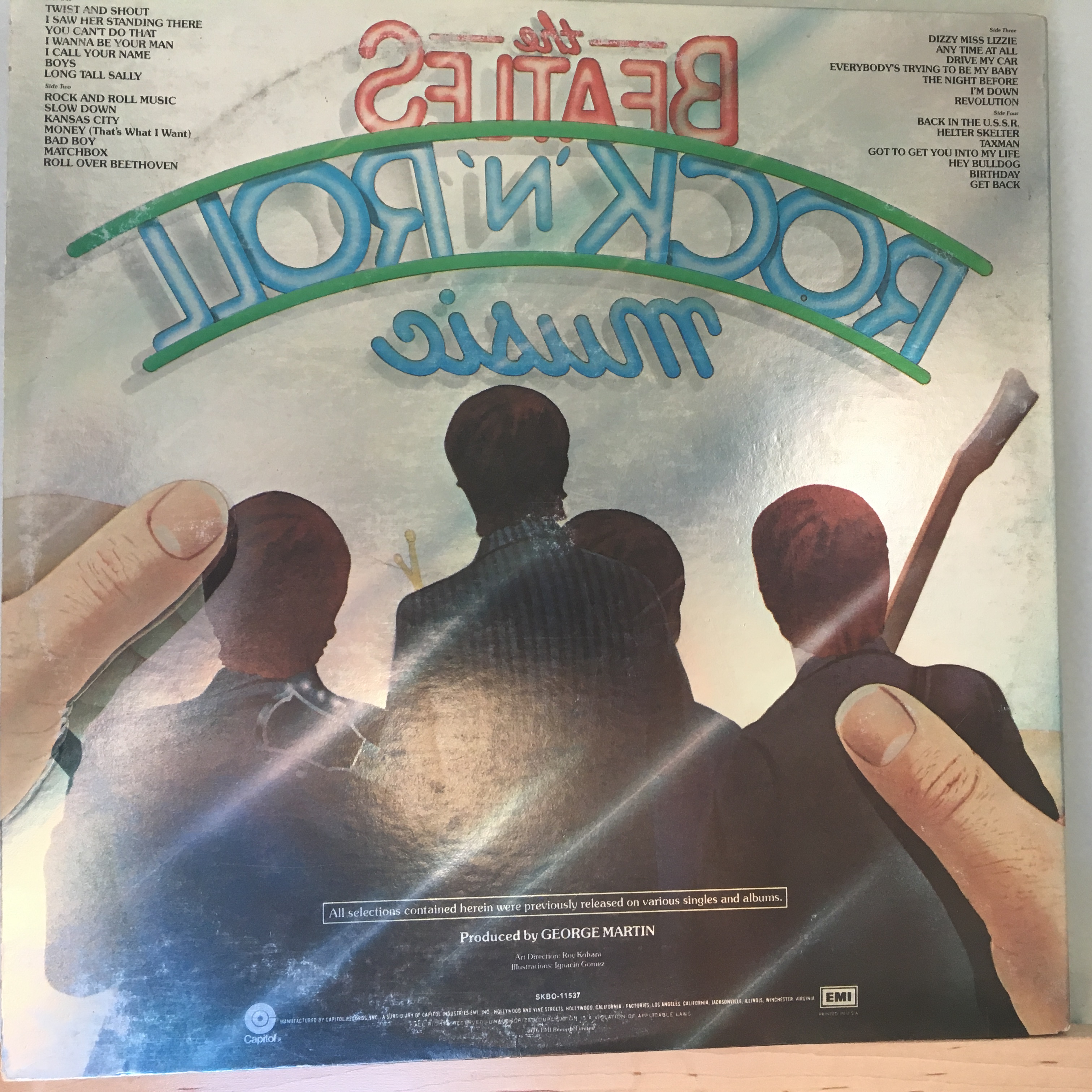 The Beatles Rock ‘n Roll Music Vinyl Distractions
