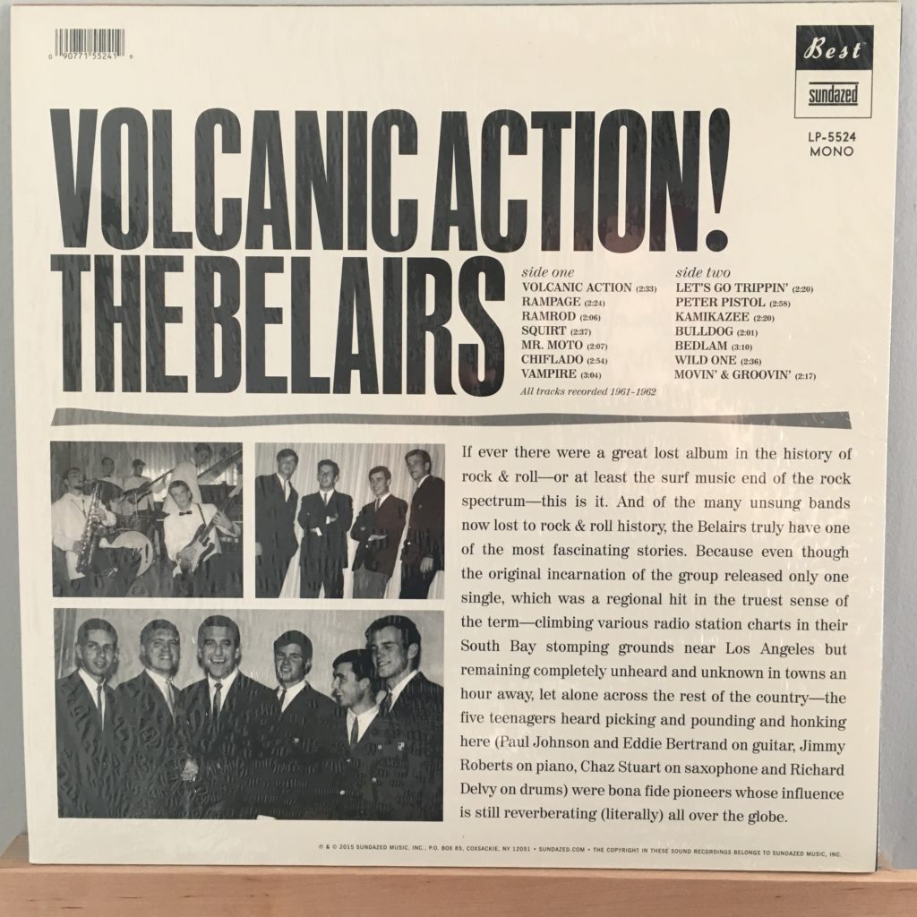 The Belairs back cover