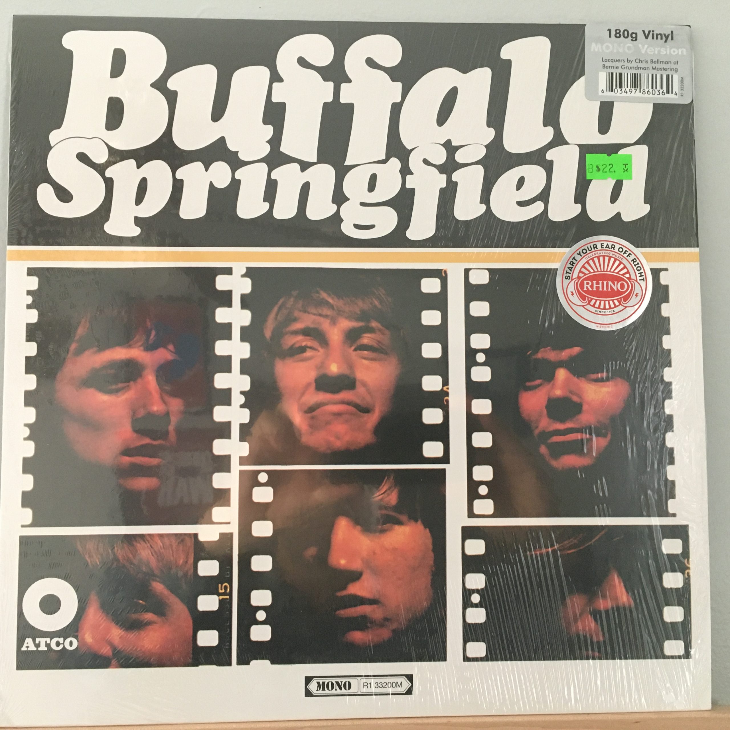 Buffalo Springfield front cover