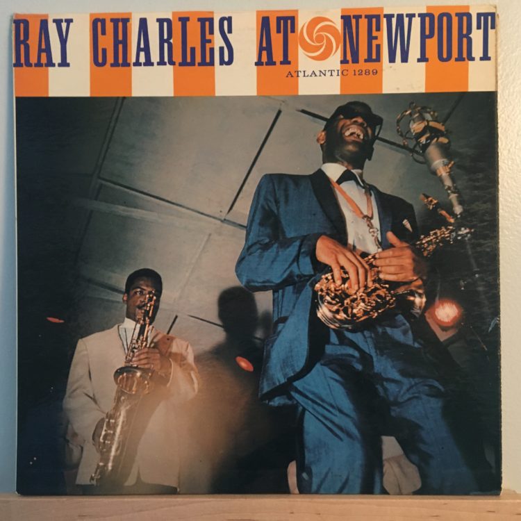 Ray Charles at Newport front cover