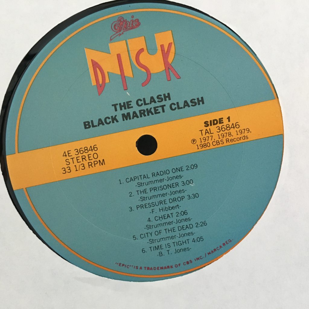 Black Market Clash label