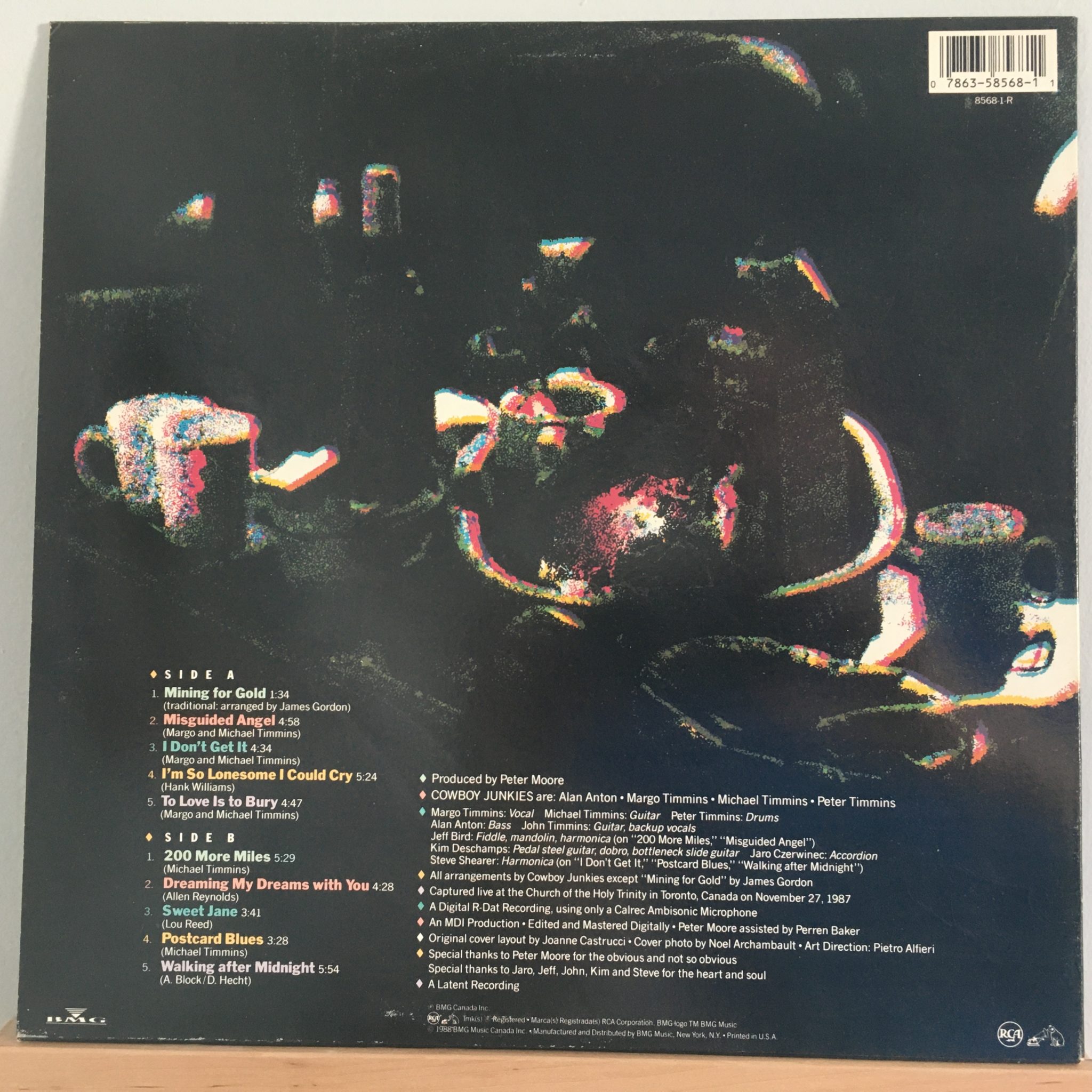 Cowboy Junkies – The Trinity Session – Vinyl Distractions