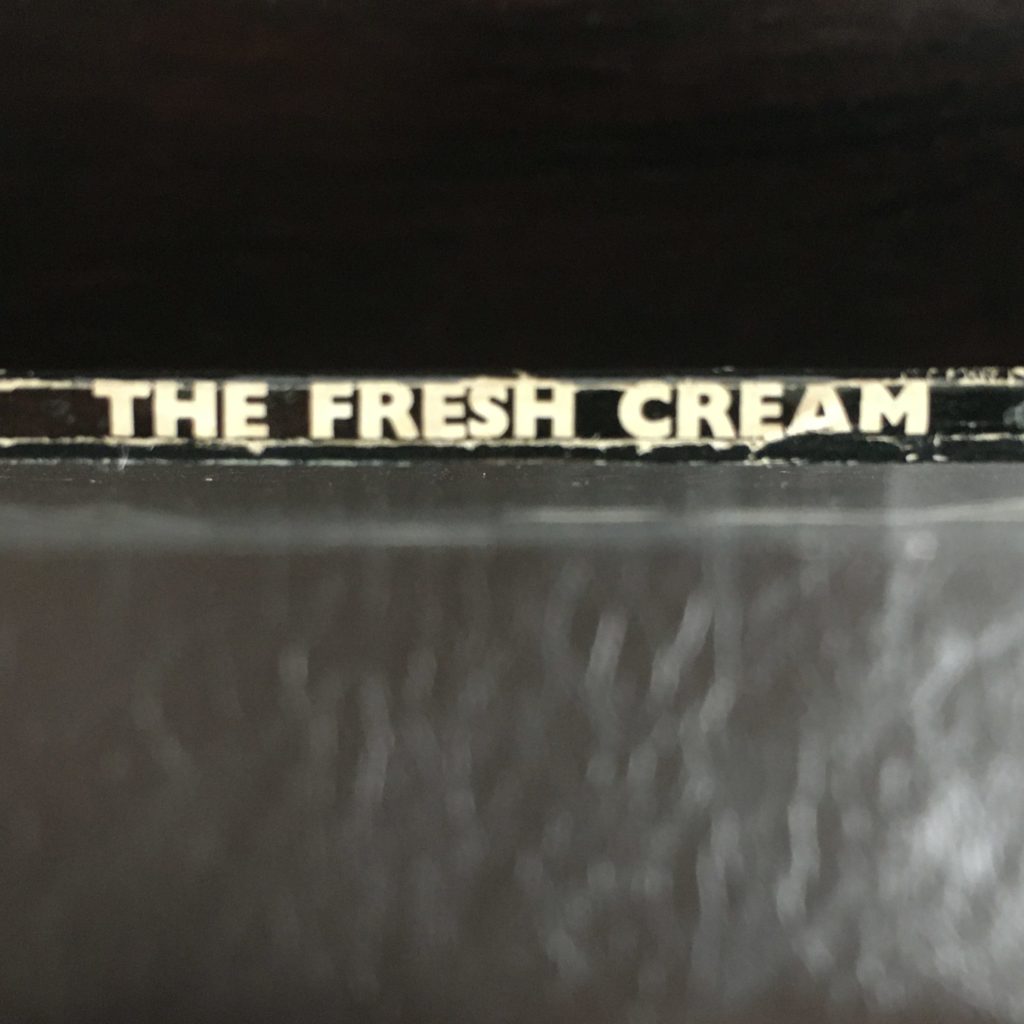 The Fresh Cream spine