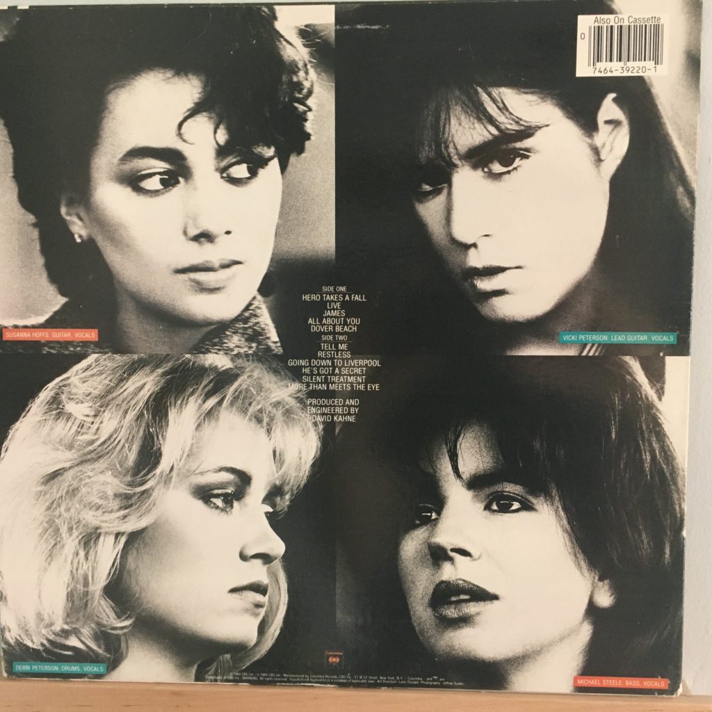 Bangles All Over The Place back cover