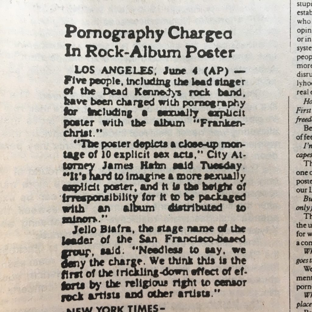 Pornography charged