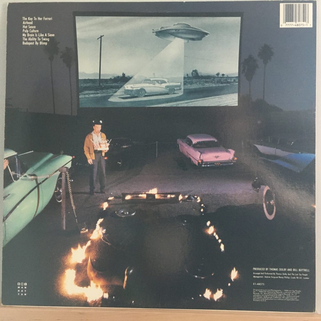 Aliens Ate My Buick back cover