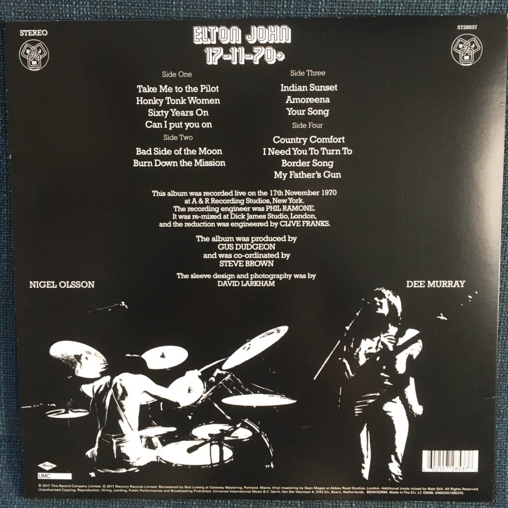 17-11-70+ RSD edition back cover