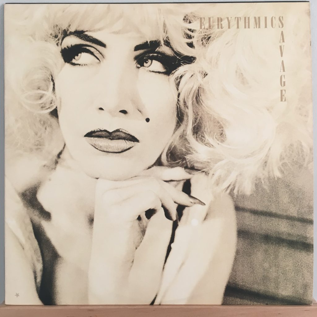 Eurythmics Savage front cover