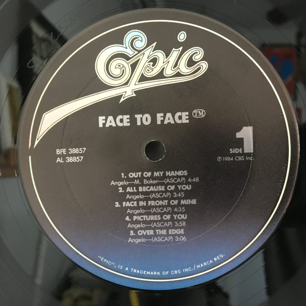 Face to Face Epic label