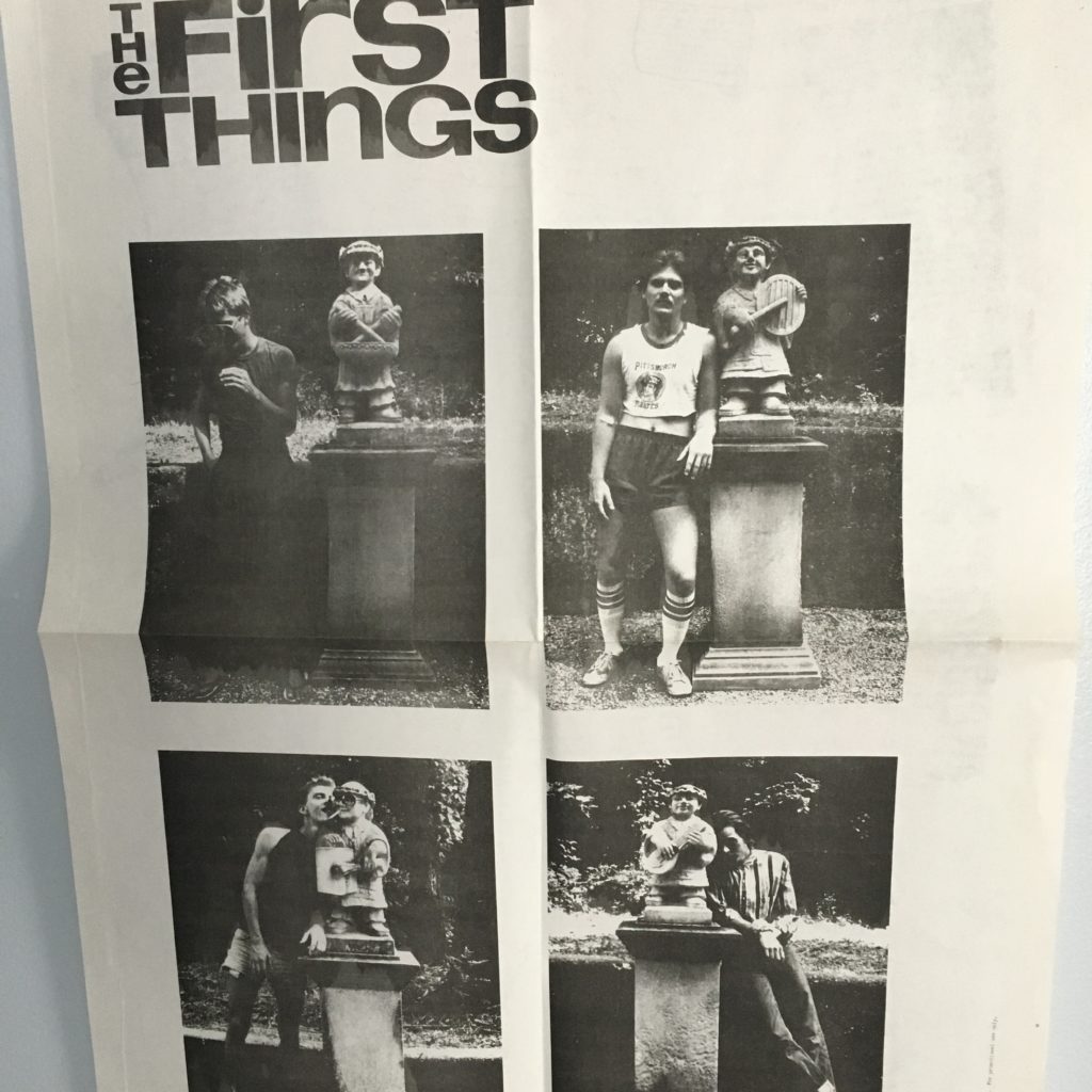 The First Things Poster