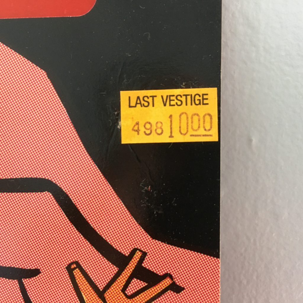 Last Vestige price tag