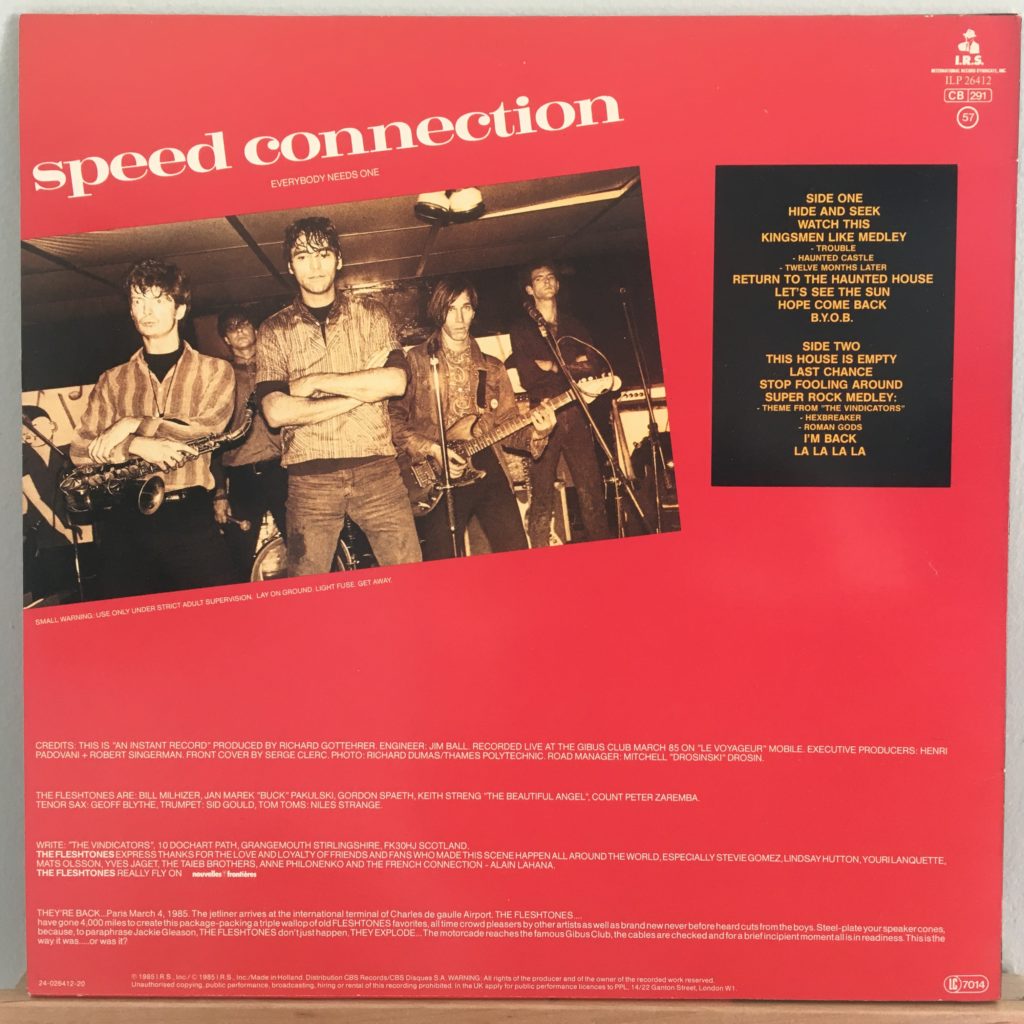 Speed Connection back cover