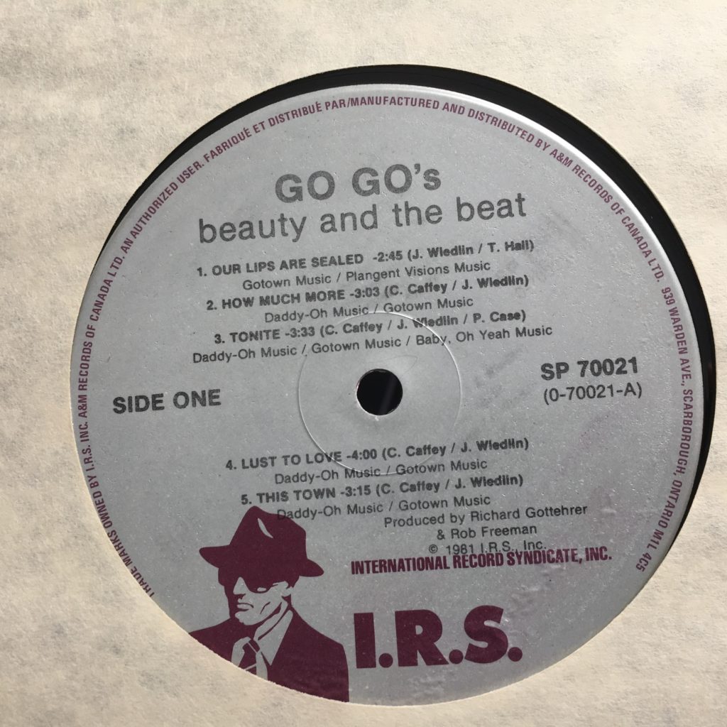 Beauty and the Beat label