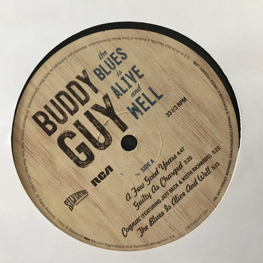 Blues Is Alive and Well custom label