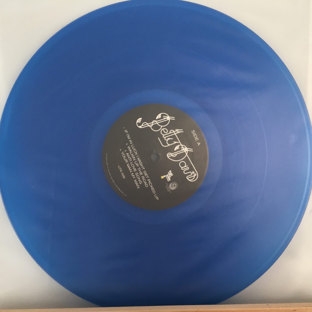 Betty Davis blue vinyl