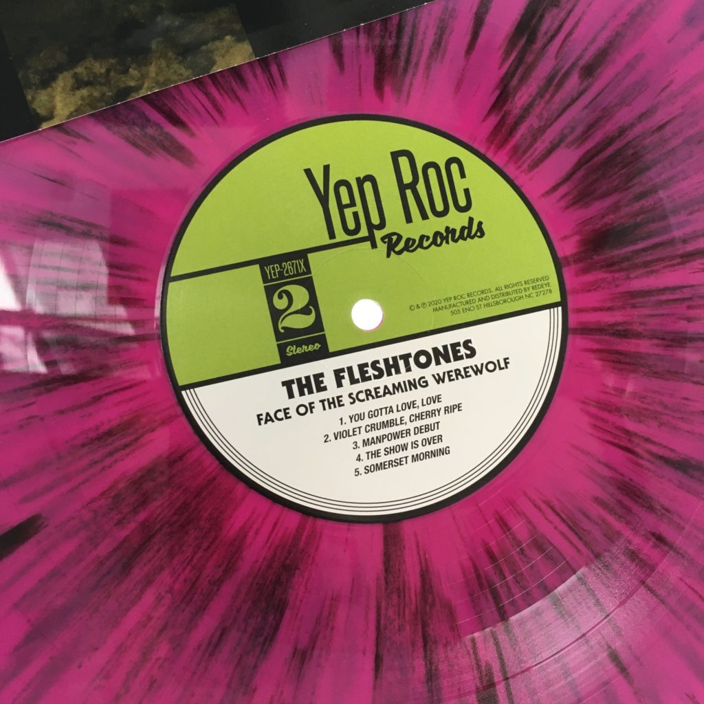 Screaming Werewolf splatter vinyl