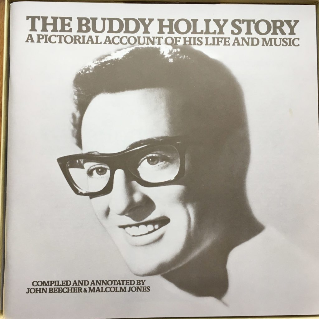 Buddy Holly box set booklet cover