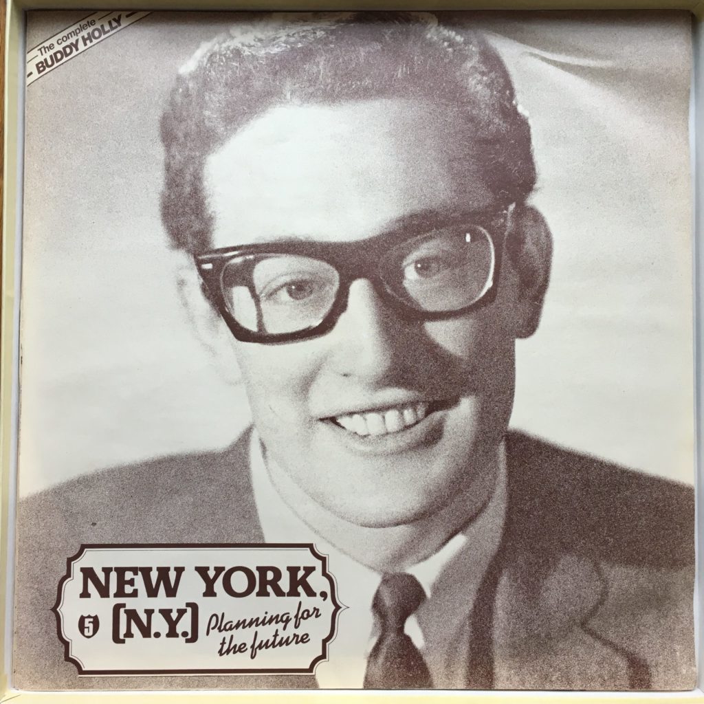 Buddy Holly sleeve 5: New York, NY