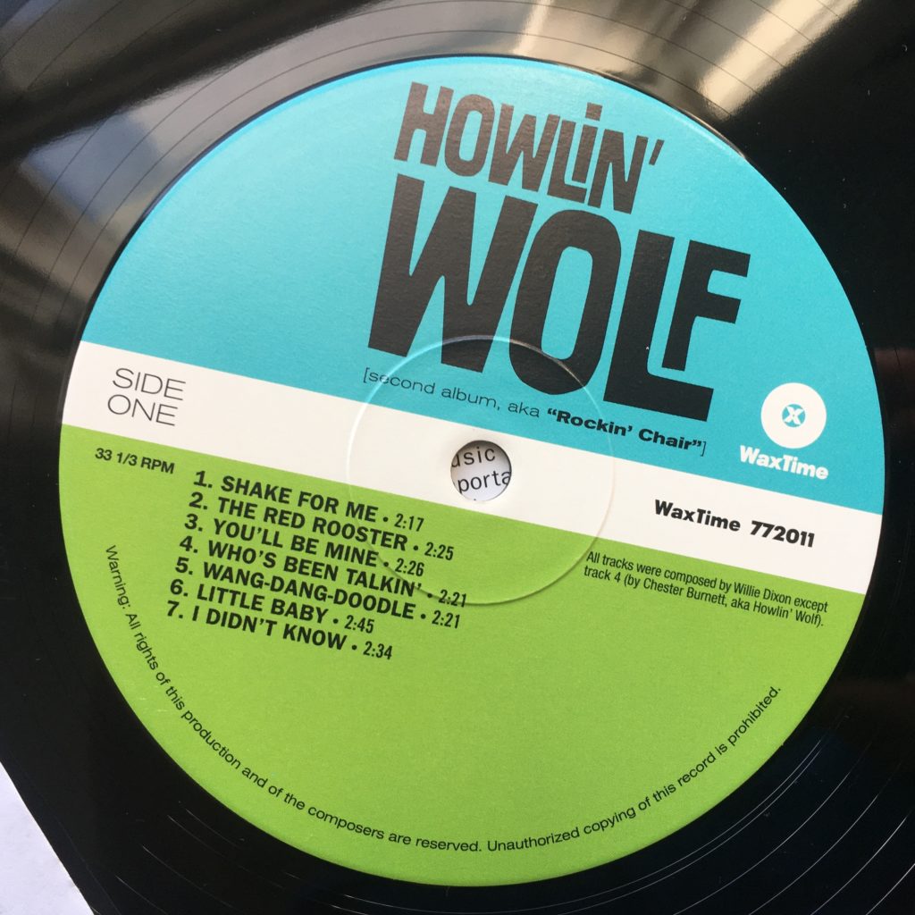 Howlin' Wolf label
