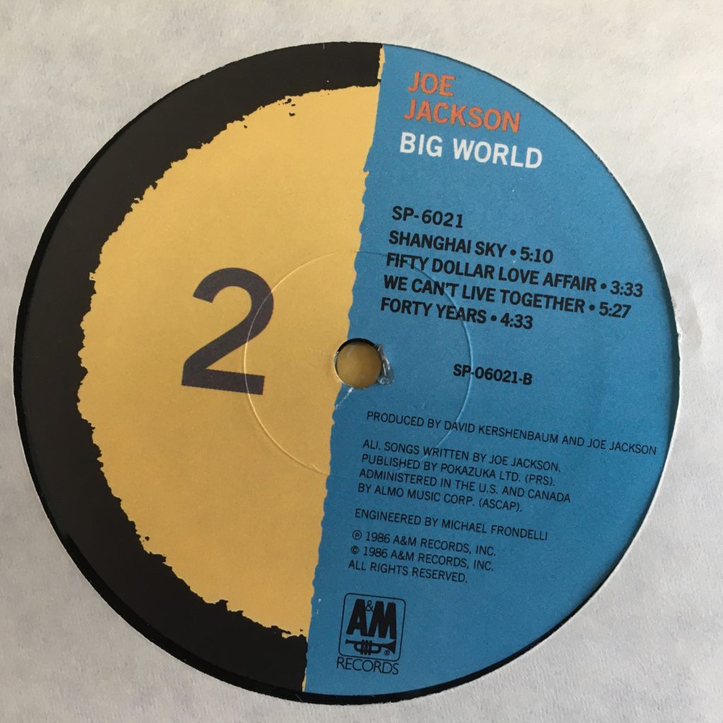 Big World label side 2