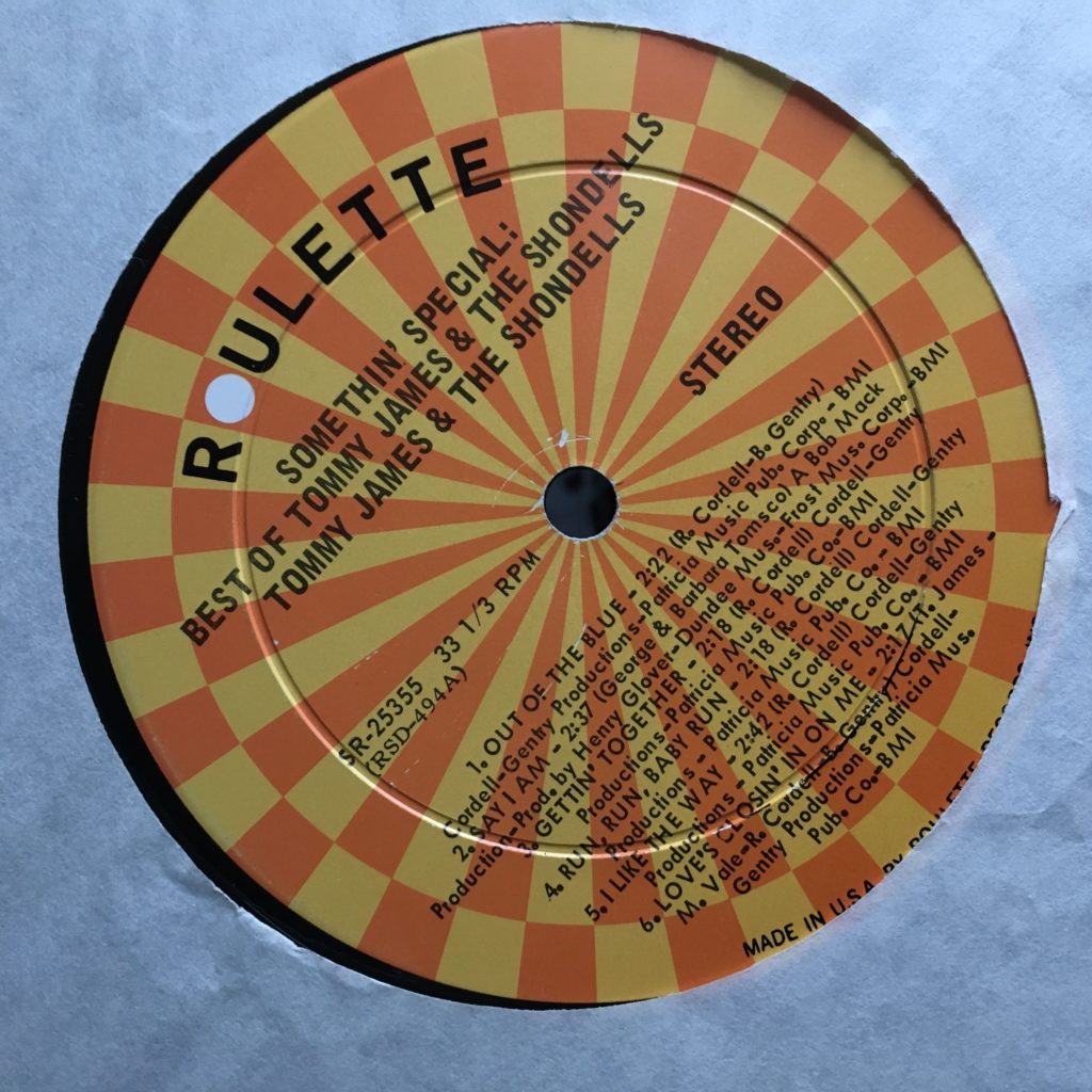 Something special Roulette label