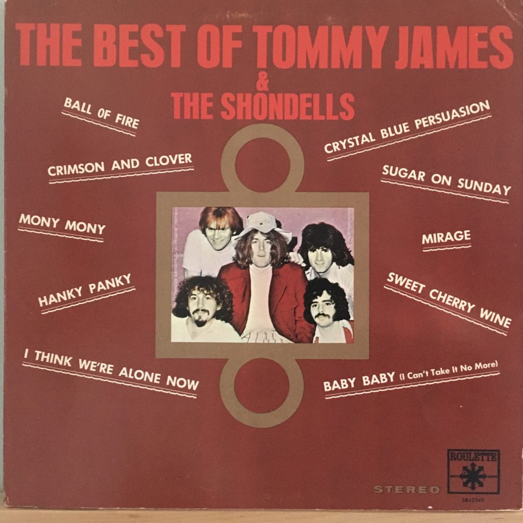 The Best of Tommy James & The Shondells front cover