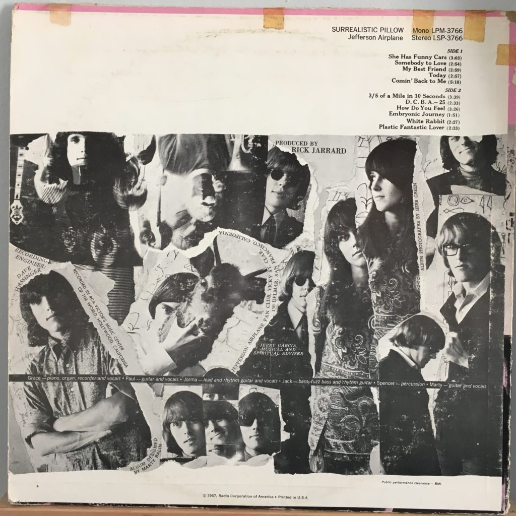 Surrealistic Pillow back cover