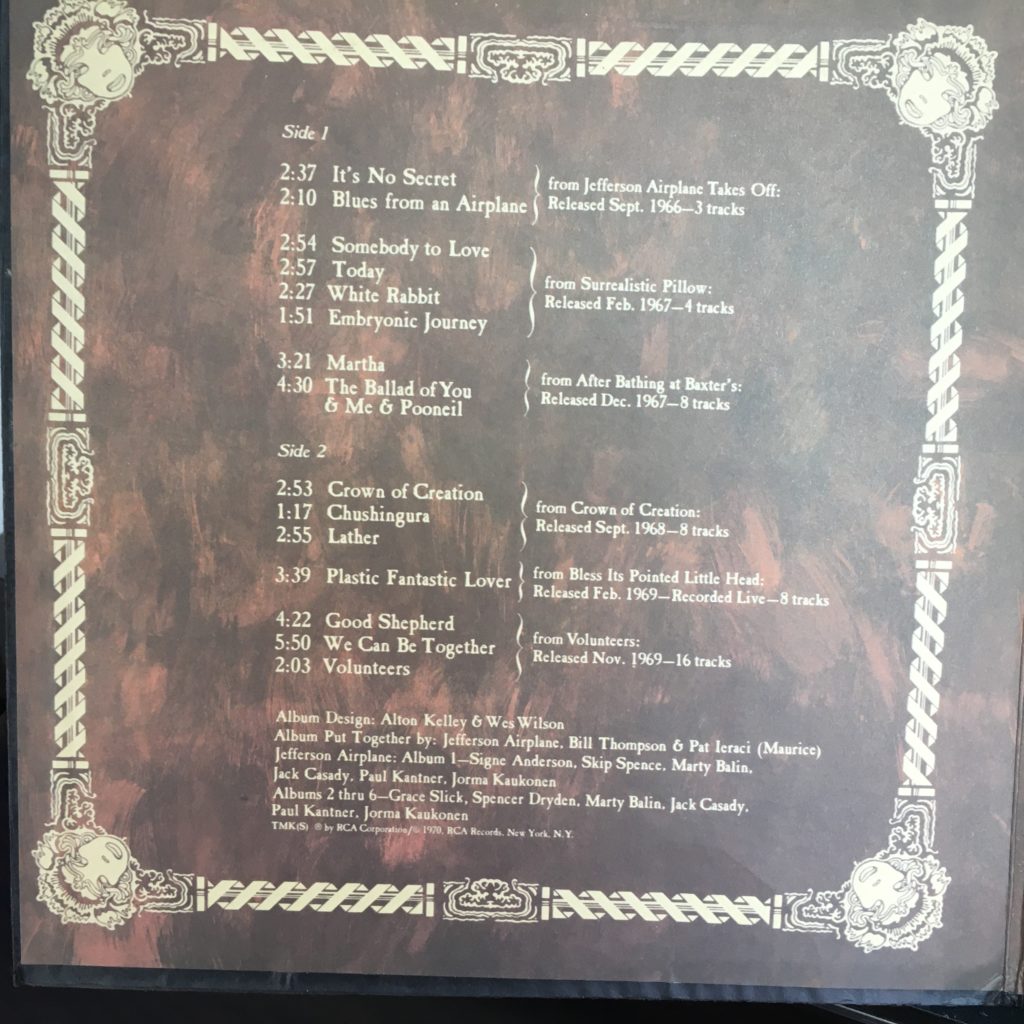 Worst of track listing