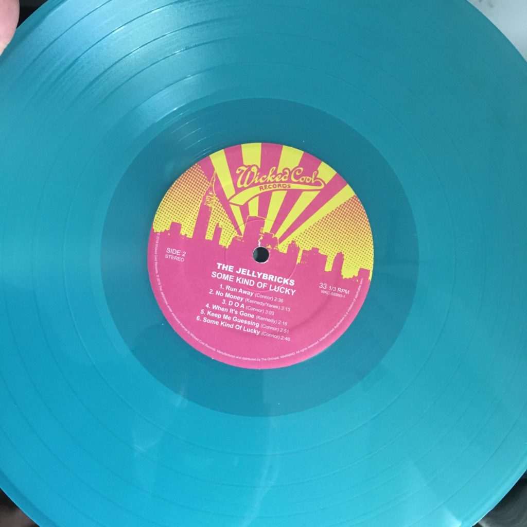 Jellybricks colored vinyl