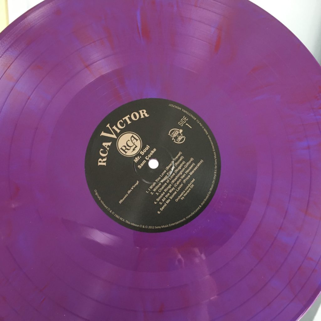 Mr. Soul colored vinyl