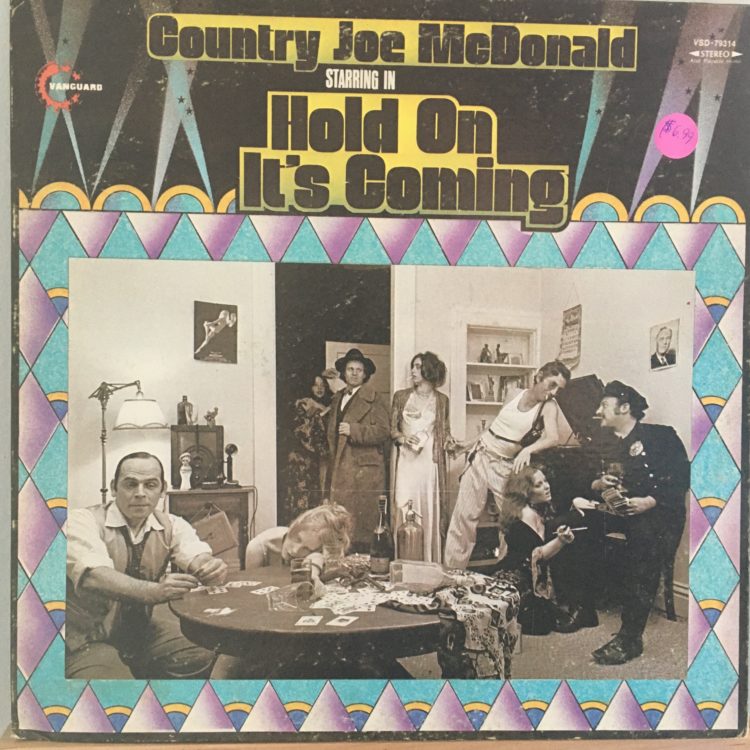 Country Joe McDonald solo front cover