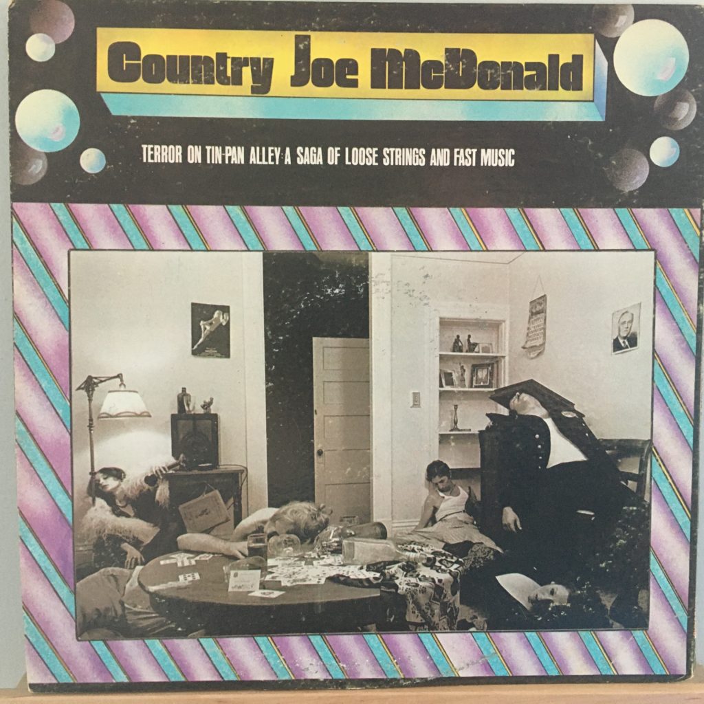 Country Joe McDonald solo back cover