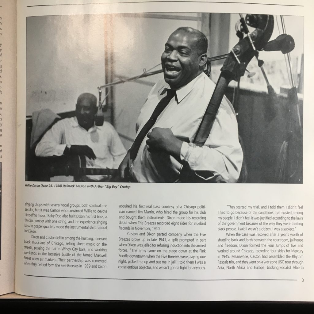 Willie Dixon – The Chess Box Booklet