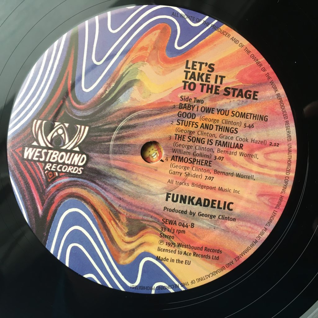 Let's Take It To The Stage label