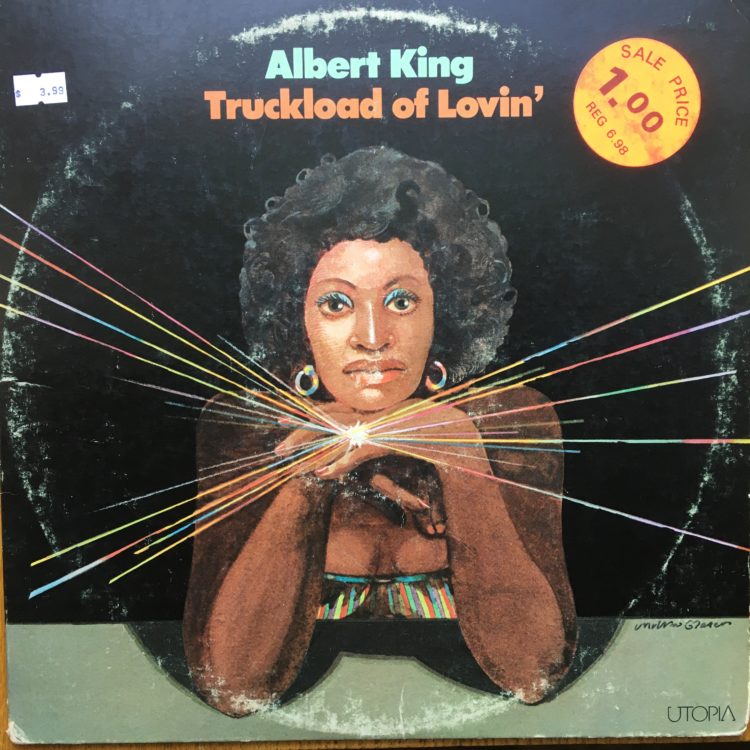 Albert King's "Truckload of Lovin'" front cover