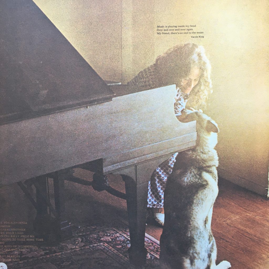 Carole King Music back cover