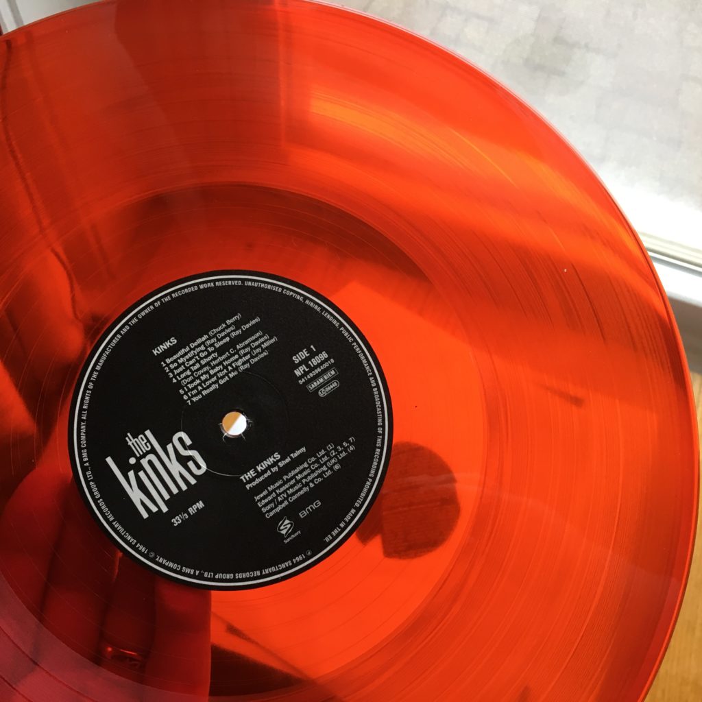 Kinks colored vinyl