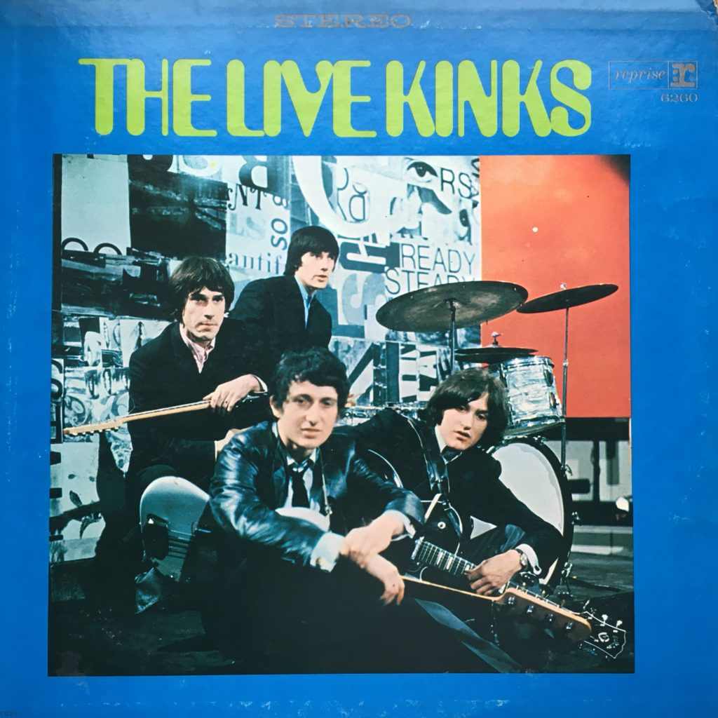 The Live Kinks front cover
