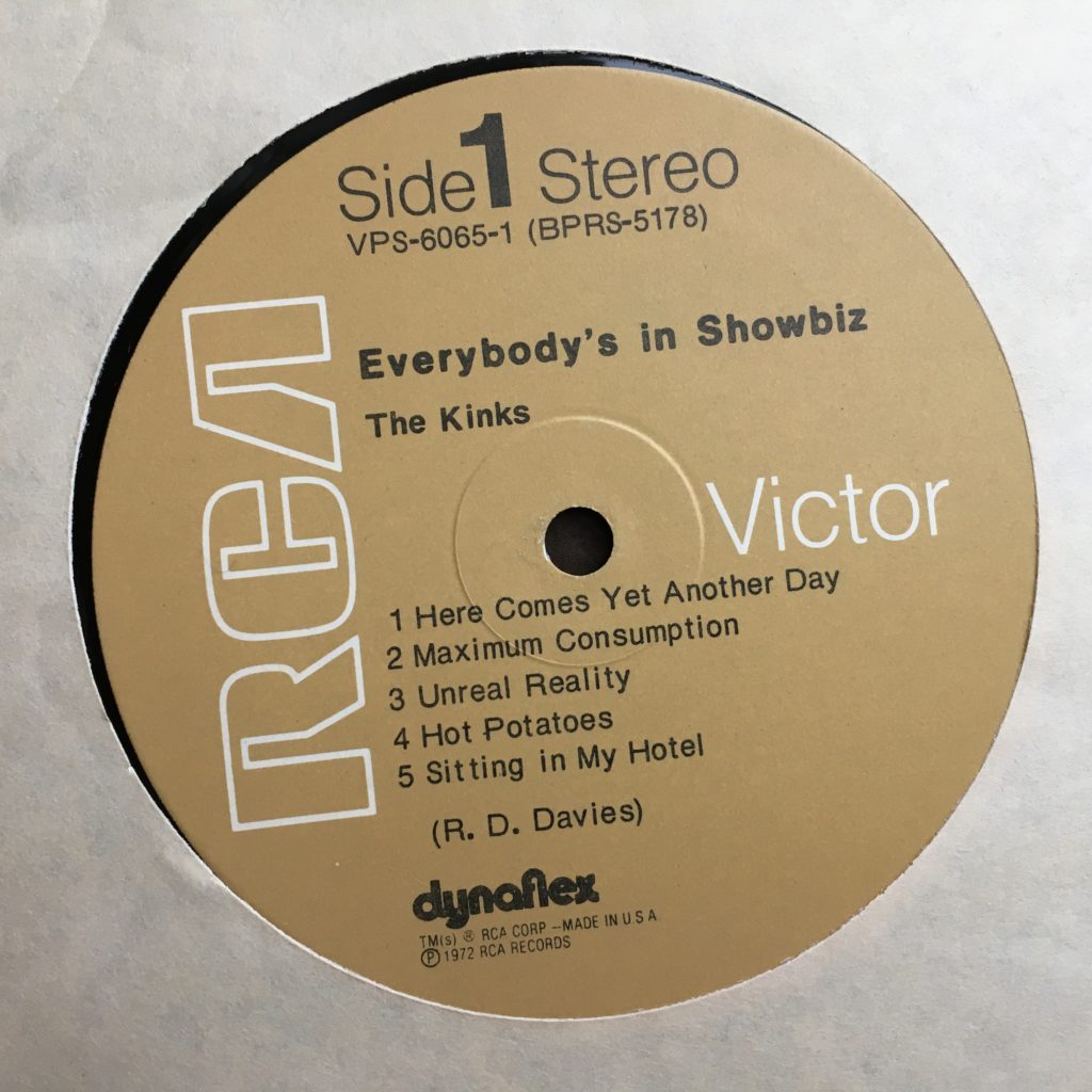 Everybody's in Show-Biz label